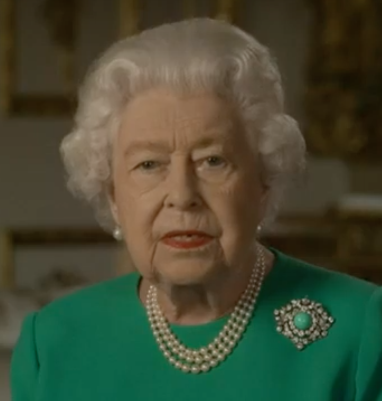 Queen Elizabeth II’s Rare Covid-19 Message In Queen Mary’s Diamond And Turquoise Brooch