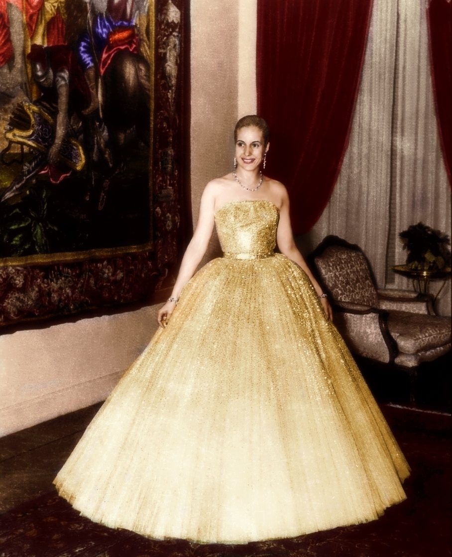 Eva Perón’s Iconic 1951 Dior Gown